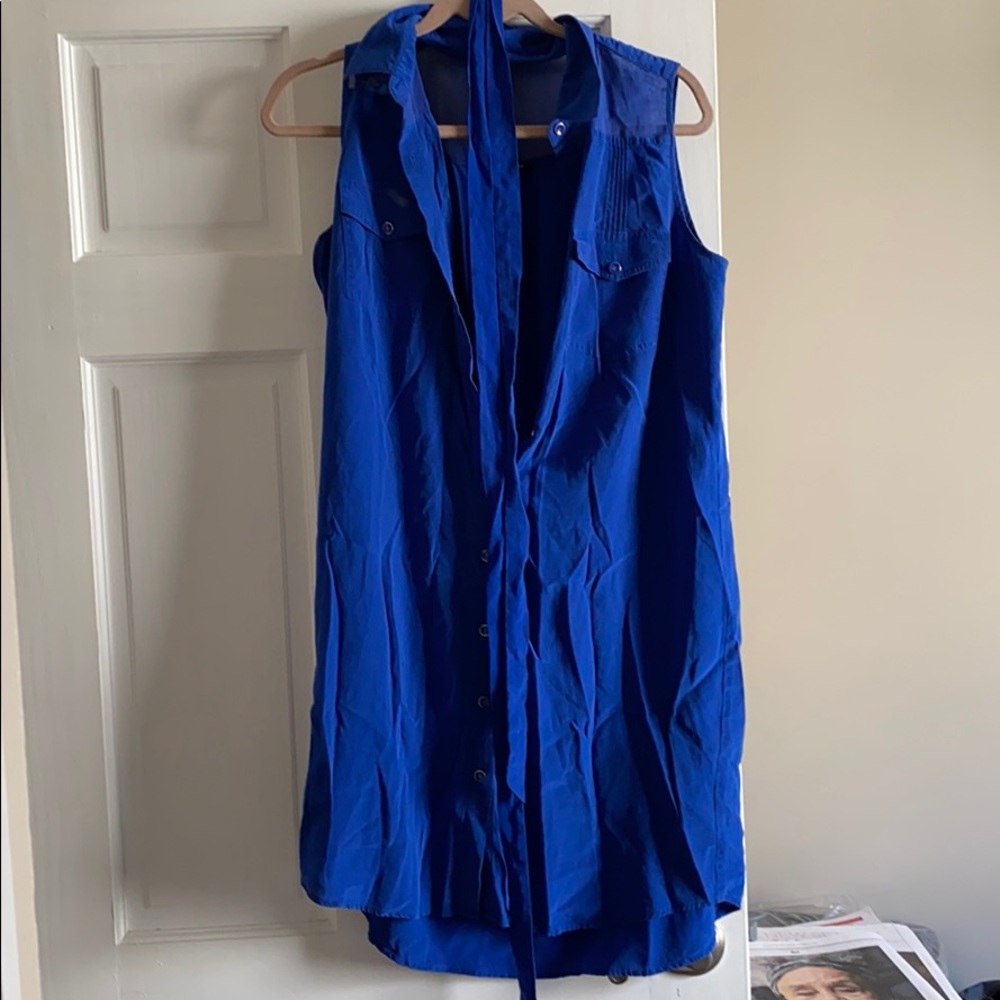 Club Monaco Blue Dress
